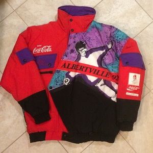 Vintage 1992 Coca-Cola Olympic Jacket